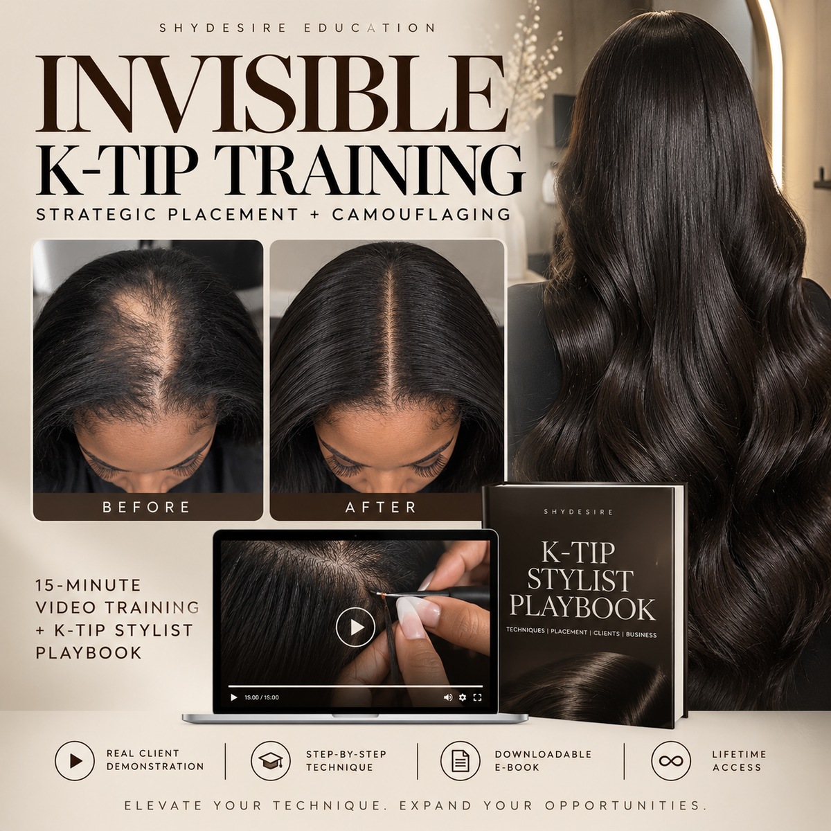 Invisible K-Tip Training: Strategic Placement & Camouflaging